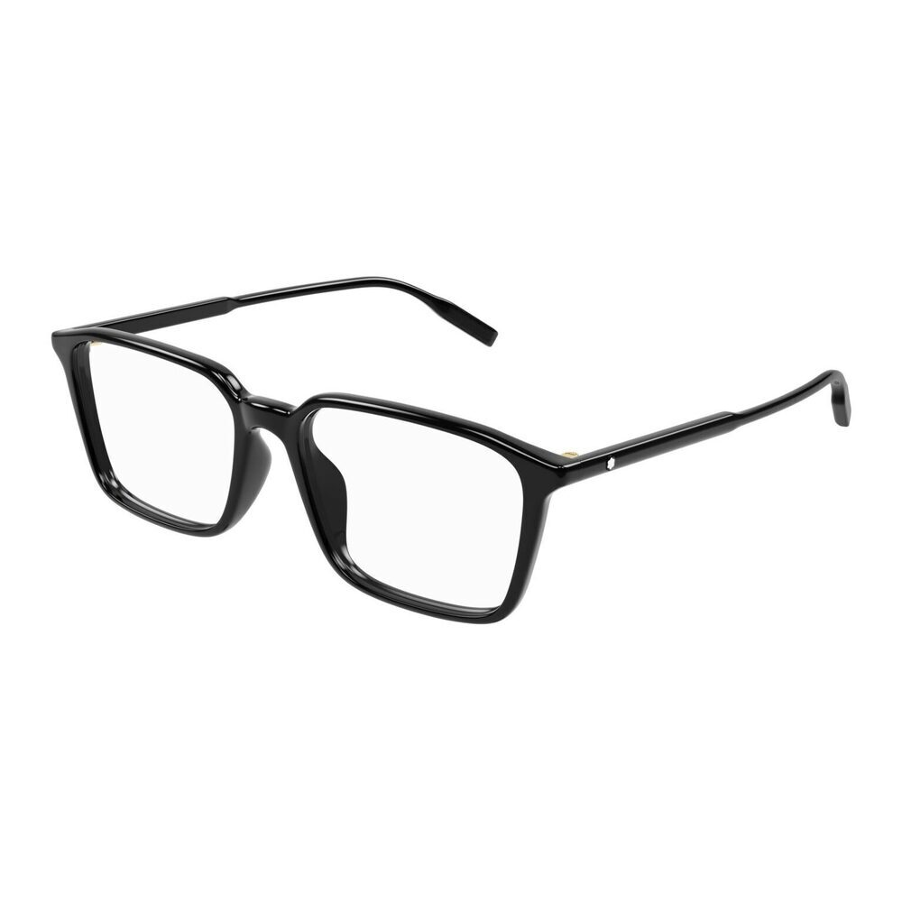 Mont Blanc MB0293OA Eyeglasses Black Acetate Square